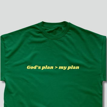 God's Plan Oversized Tee