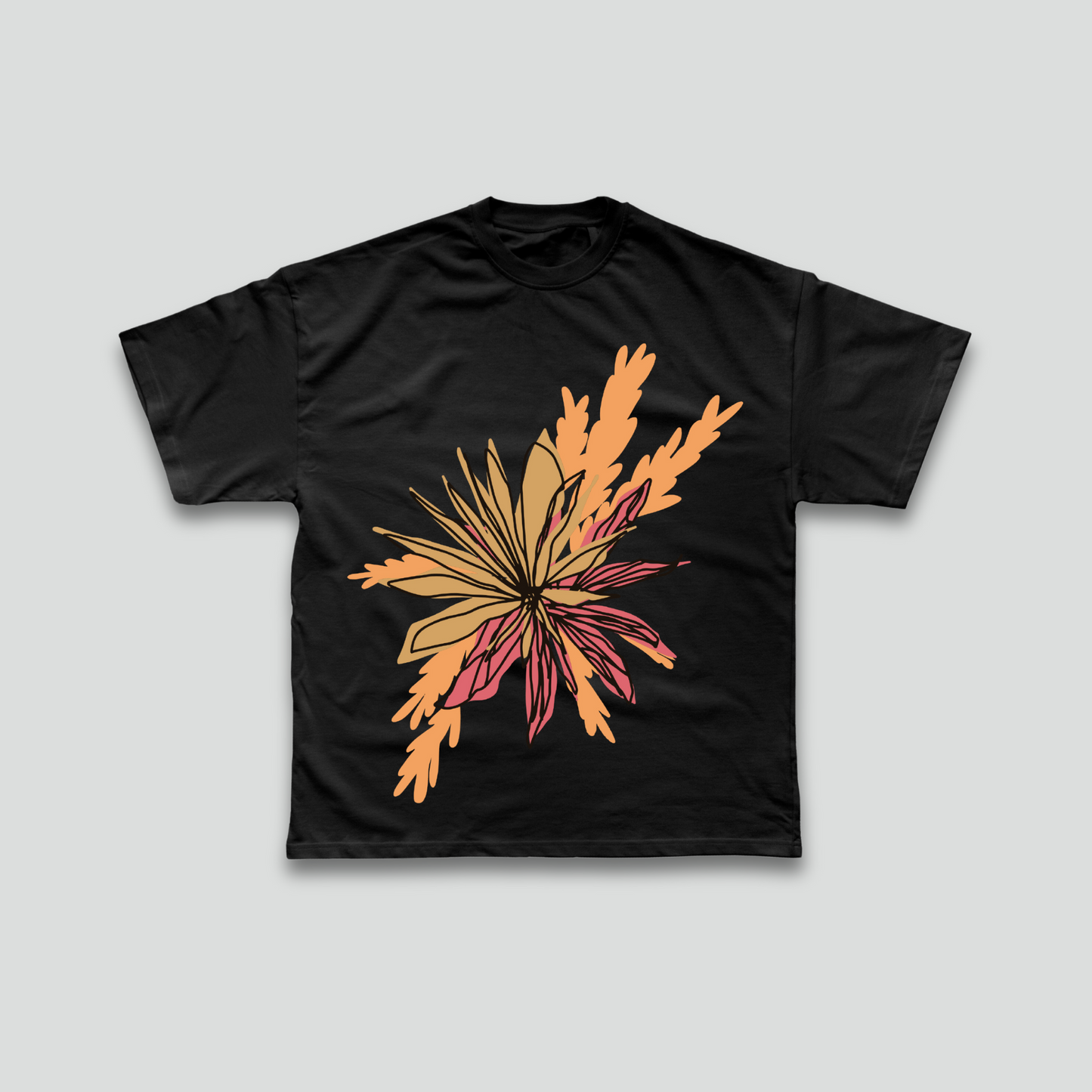 Floral Oversized Tee