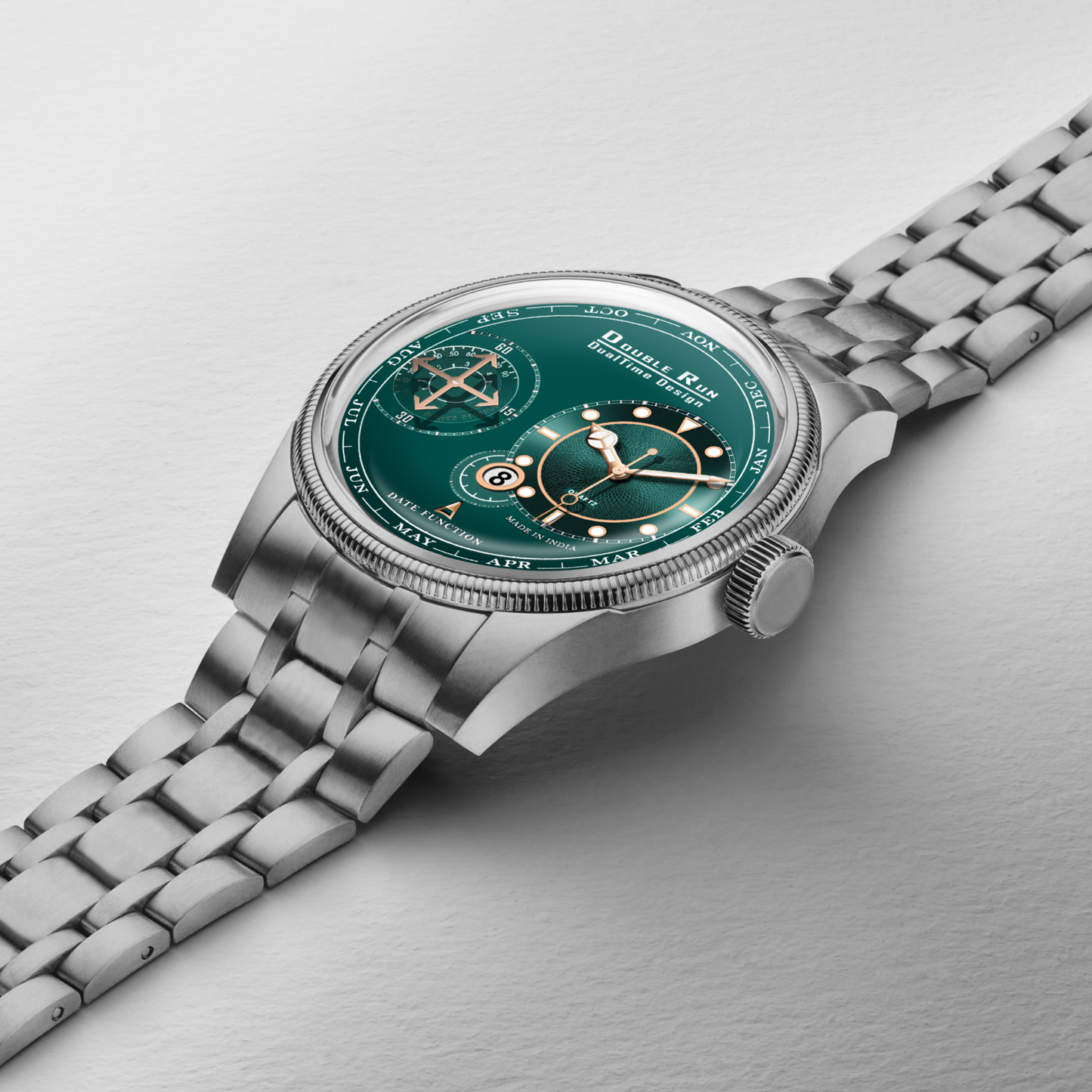 Emerald Orbit Chronograph Watch