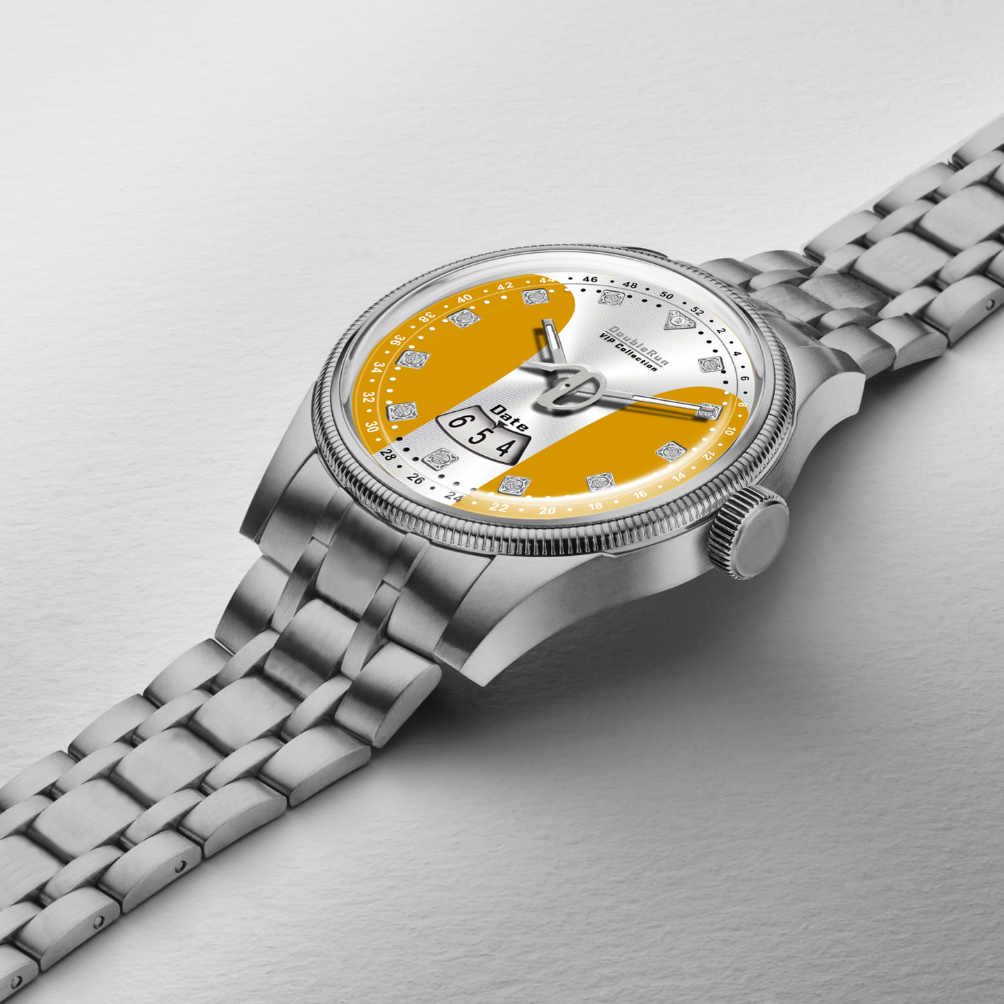 Marigold Flash Analog Watch