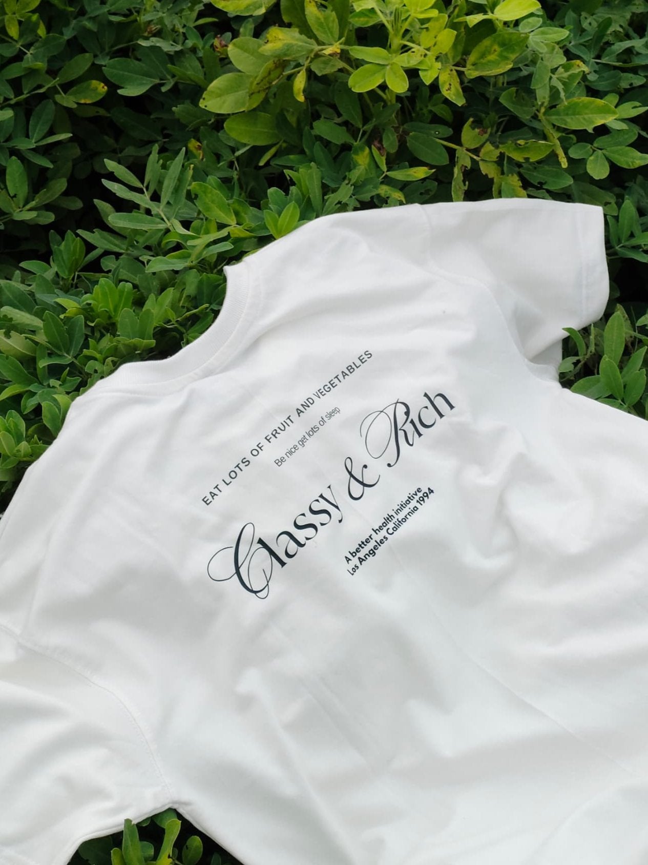 Classy & Rich Oversized Tee