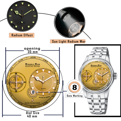 Aurum Pulse Chronograph Watch