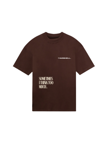 I Think Too Much Oversized T-shirt