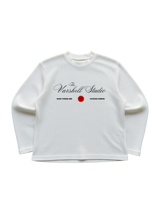 Studio Signature Waffle T-Shirt