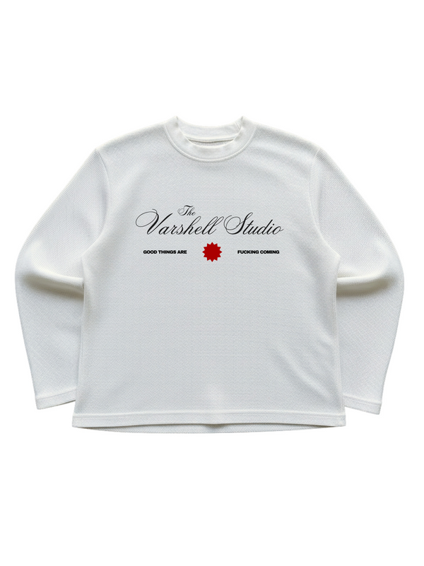 Studio Signature Waffle T-Shirt