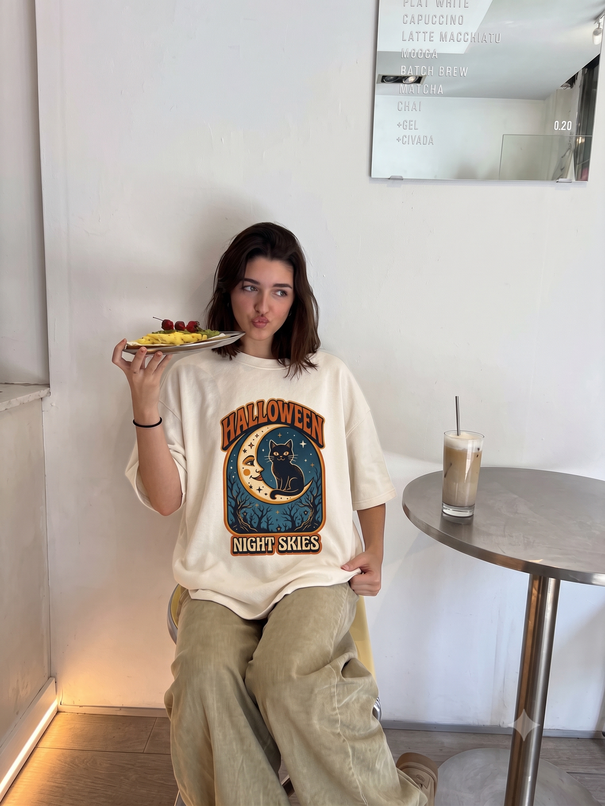 Halloween Night Skies Oversized T-Shirt