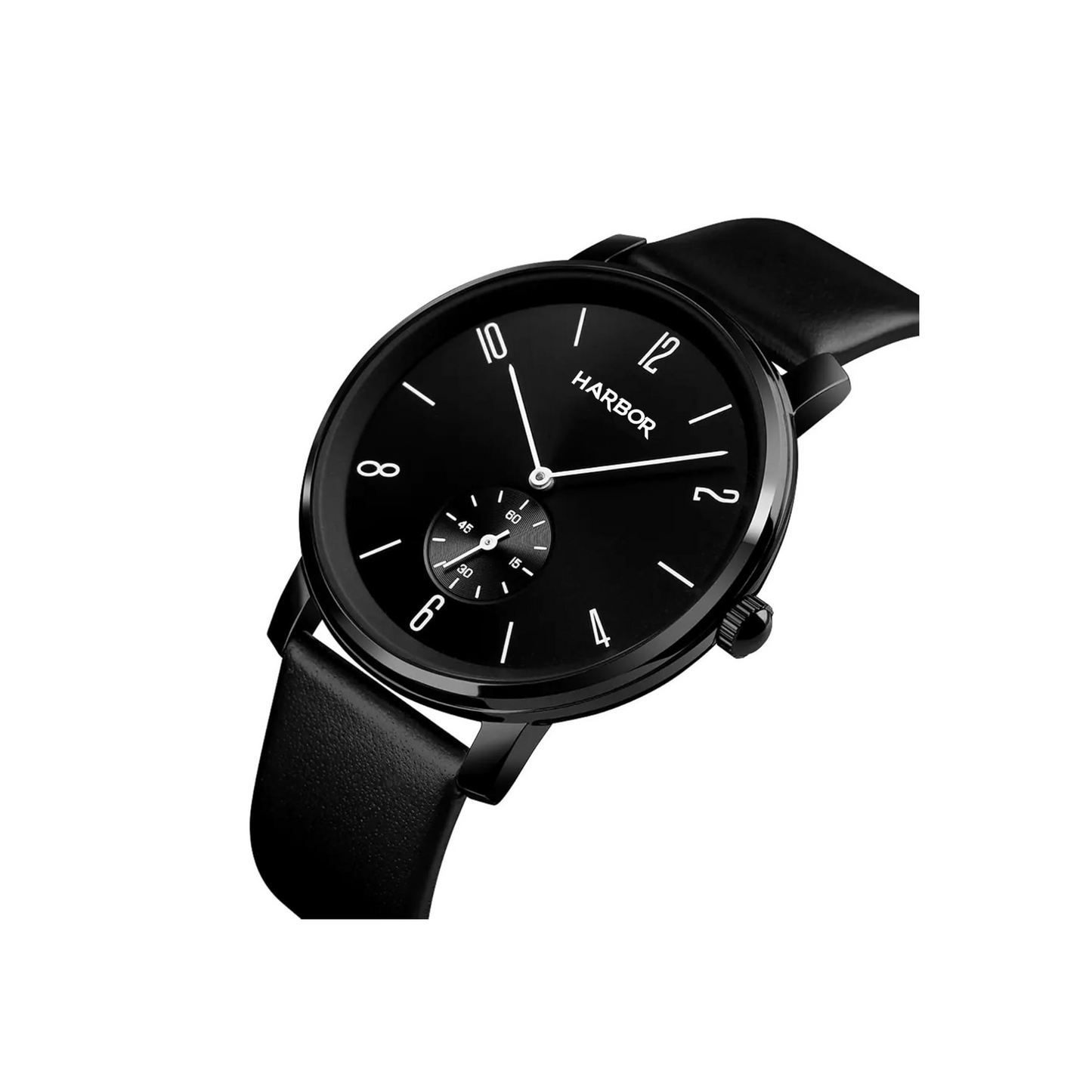 Harbor Noir Analog Watch