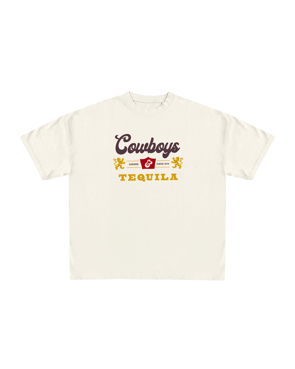 Cowboys & Tequila Oversized T-Shirt