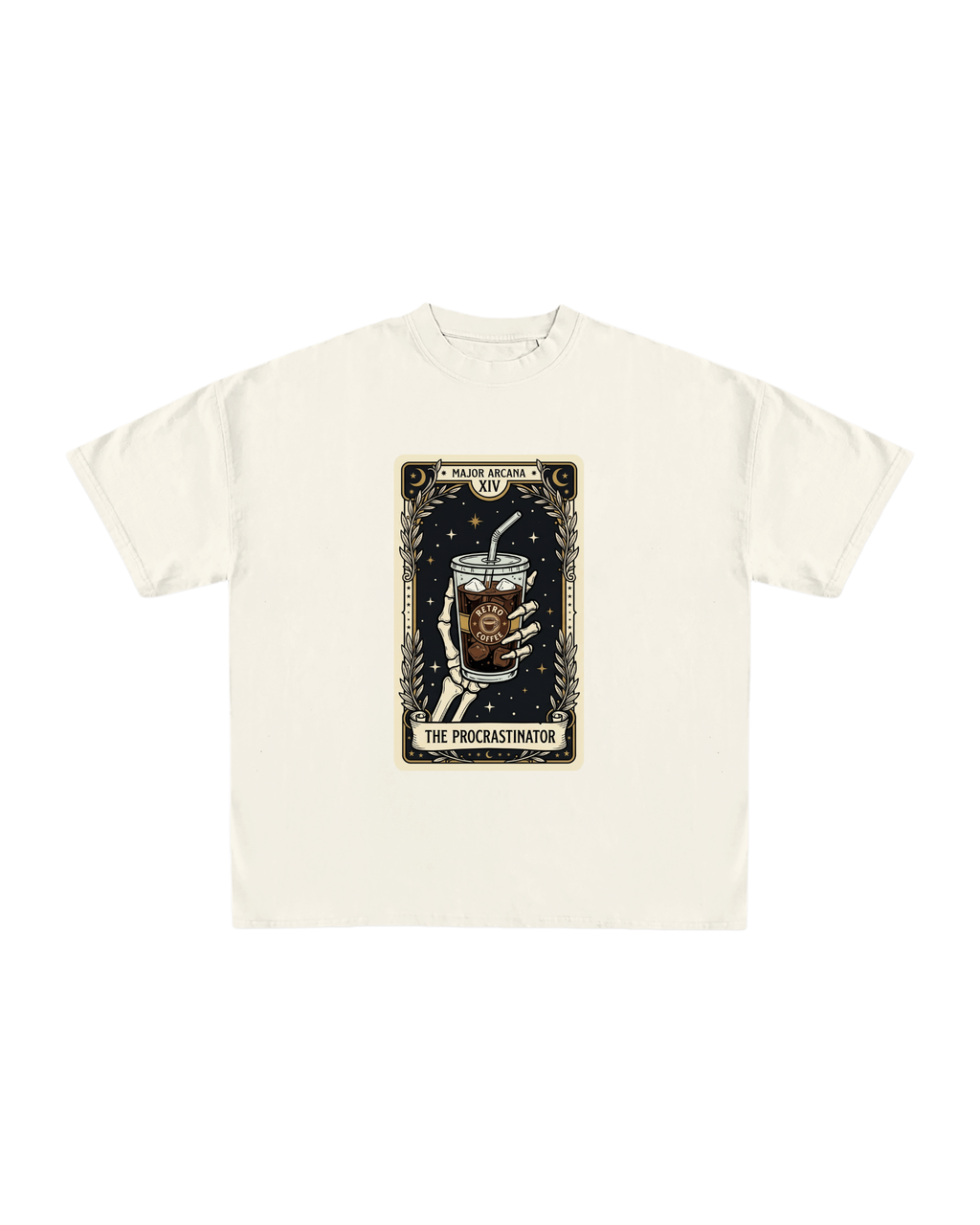 The Procrastinator Iced Coffee Graphic T-Shirt