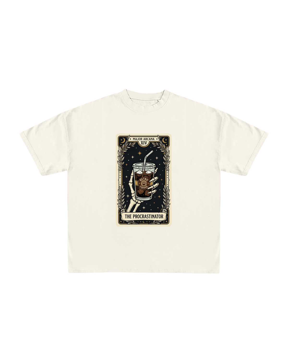 The Procrastinator Iced Coffee Graphic T-Shirt