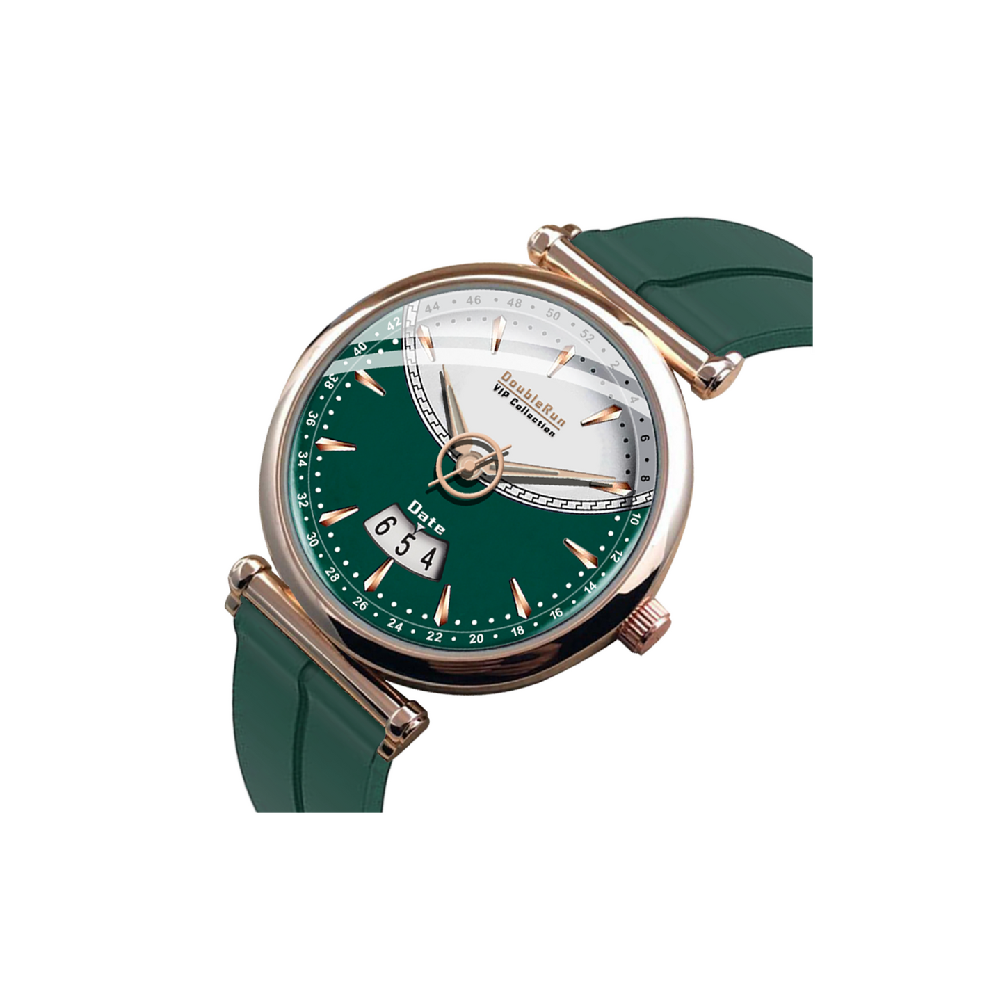 Emerald Crown Analog Watch