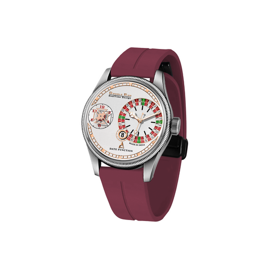 Rosso Casino Analog Watch