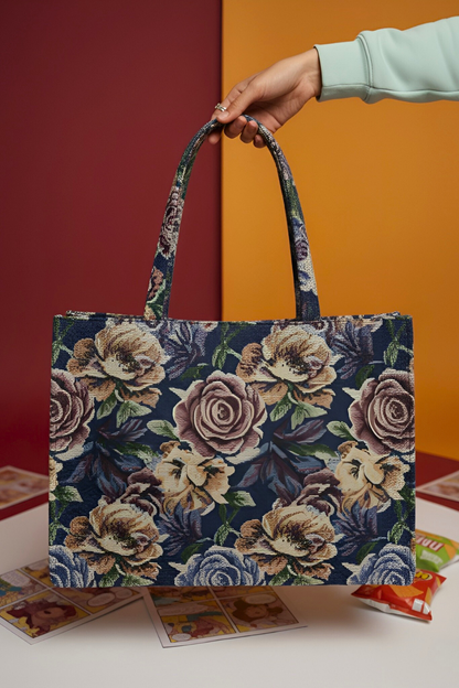 The Midnight Rose Bag