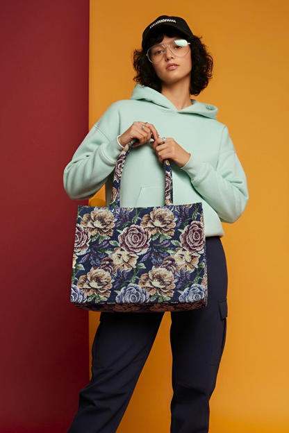 The Midnight Rose Bag