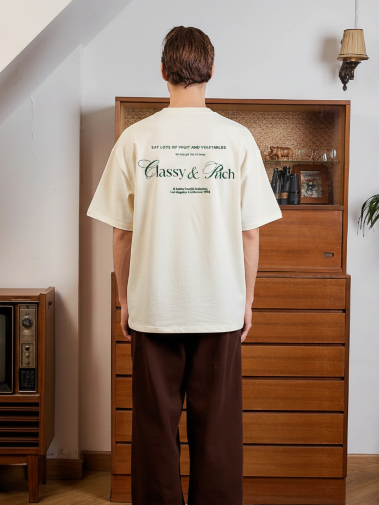 Classy & Rich Oversized Tee