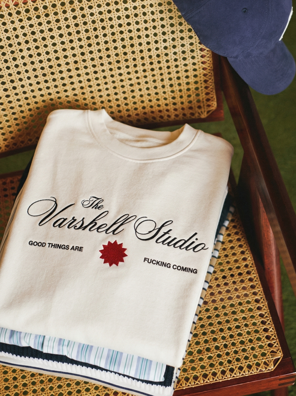 The Varshell Studio Tee - Embroidered