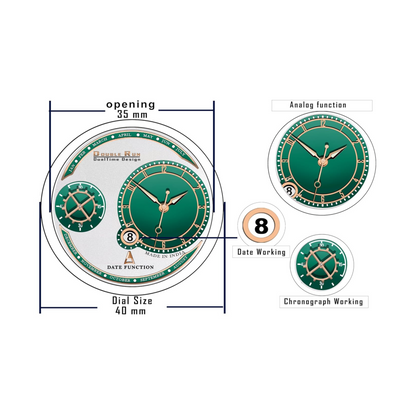 Giardino Cronografico Analog Watch