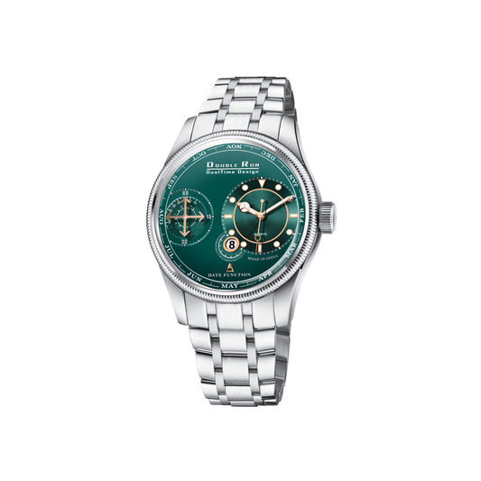 Emerald Orbit Chronograph Watch