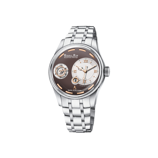 Mocha Luxe Chronograph Watch