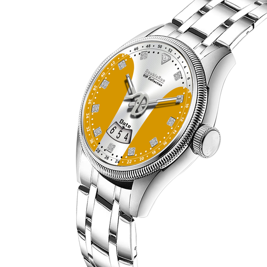 Marigold Flash Analog Watch