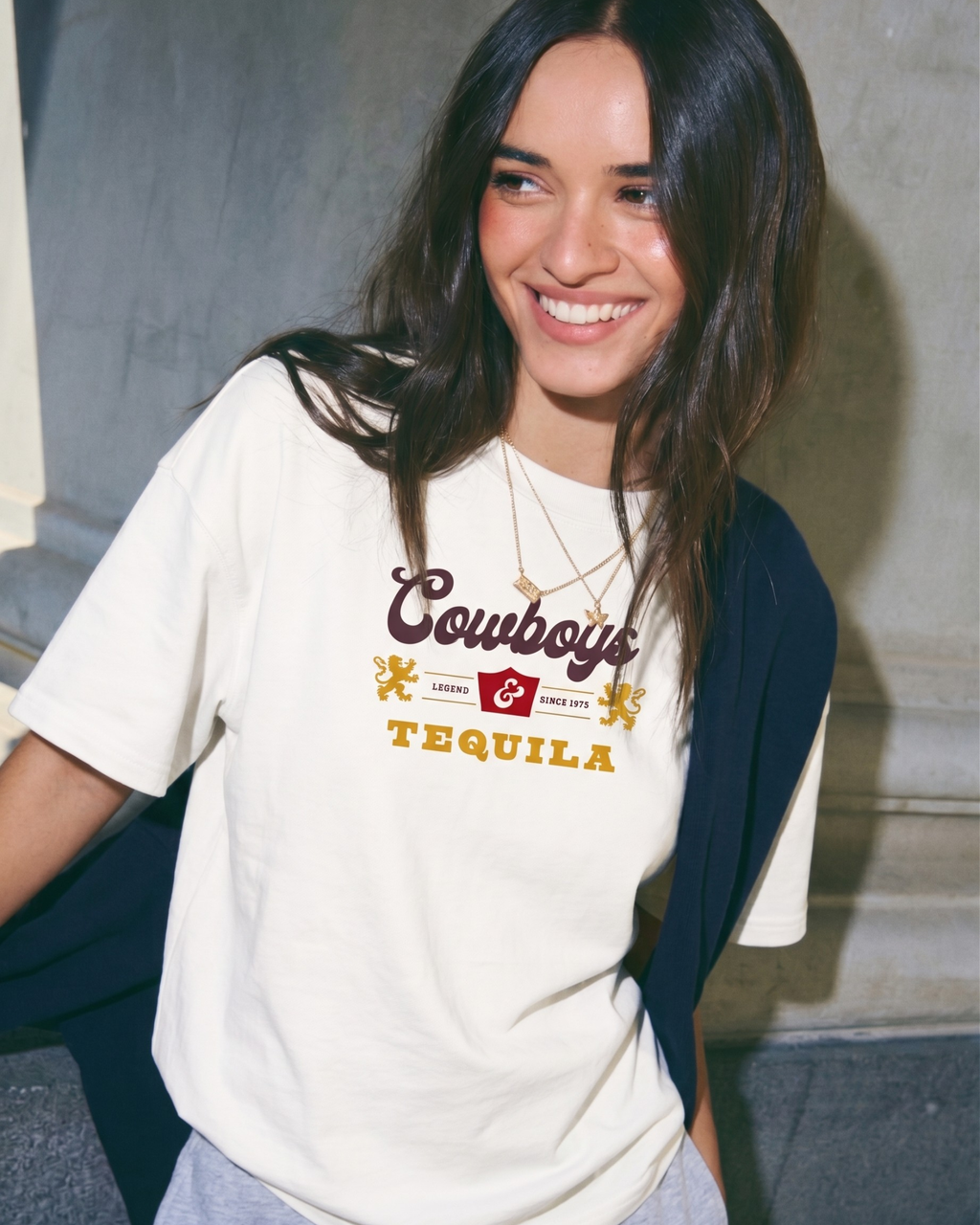 Cowboys & Tequila Oversized T-Shirt