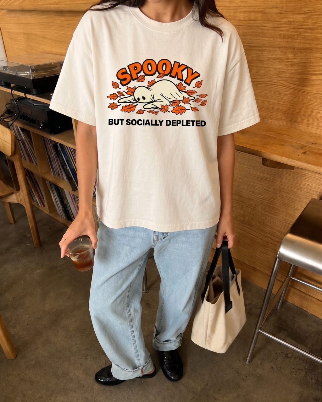 Spooky Oversized Tee